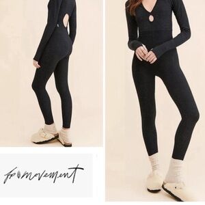 FP Movement by Free People Black Jumpsuit